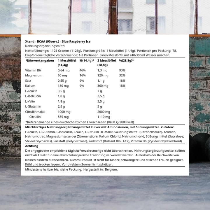 Actual product image Xtend Bcaa (1 pcs., Powder, 1330 g)