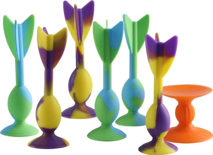 Immagine prodotto Totally Trendy Silikon Pop Darts Master (1 - 2 Giocatori)