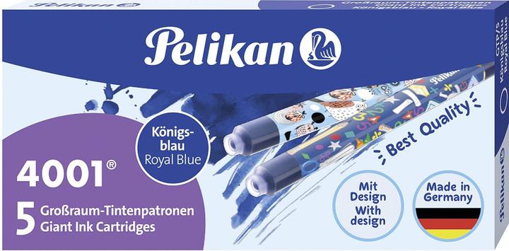 Produktbild Pelikan Tintenpatrone GTP/F/5 (5 Stück, Königsblau)