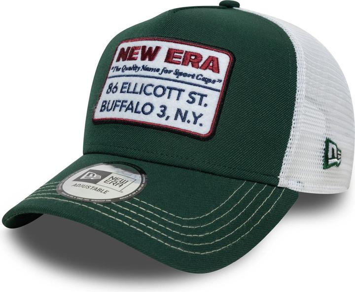 Actual product image New Era Vintage Mesh Trucker Cap - 86 Ellicott St. (One size)