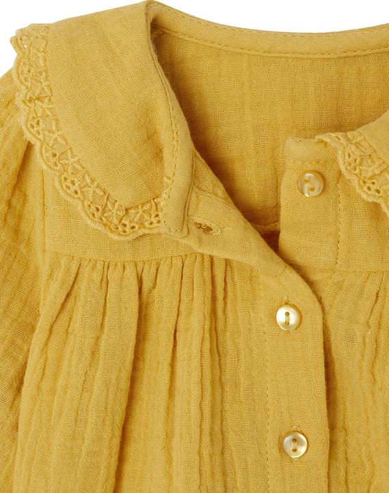 Immagine prodotto Vertbaudet Baby Bluse mit Bubikragen, Baumwollmusselin (62)