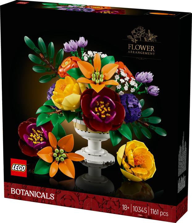 Actual product image LEGO Flower arrangement (10345, LEGO Botanical, LEGO Rare Sets)