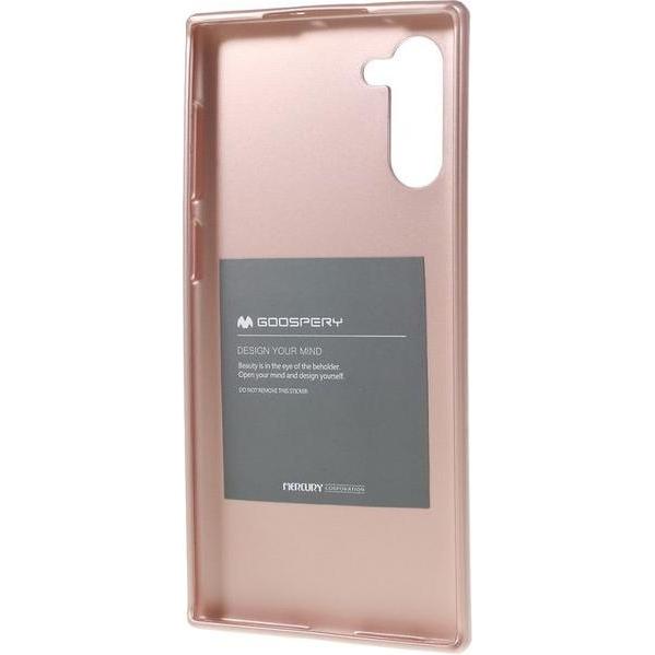 Thumbnail - Goospery iJelly Metal Series (Samsung Galaxy Note 10), Smartphone Hülle, Rot