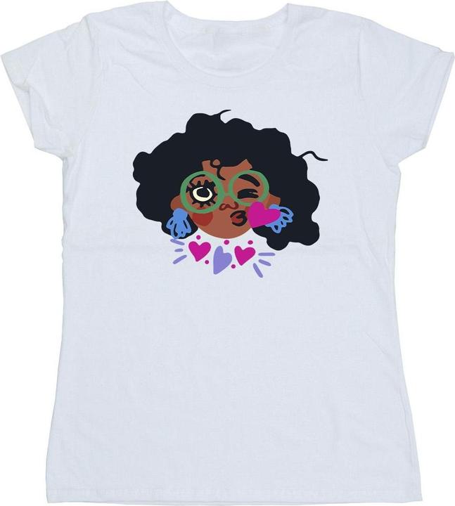 Actual product image Disney Womens/Ladies Encanto Mirabel Kiss Cotton T-Shirt (S)