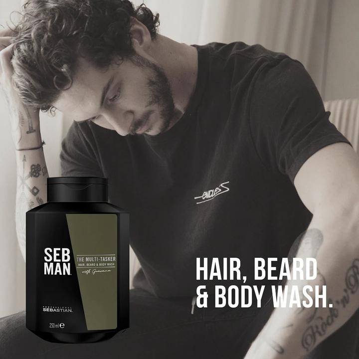 Immagine prodotto Sebastian Seb Man il multi-tasker (Shampoo liquido, 250 ml)