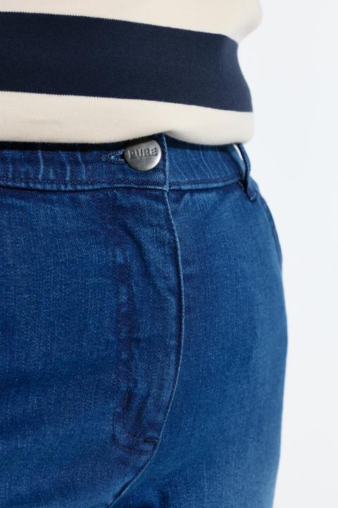 Produktbild Ulla Popken Jeans Marie, Bootcut, Elastikbund (60)