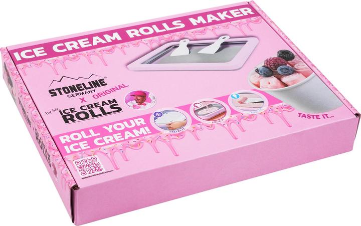 Actual product image Stoneline Ice Cream Rolls Maker ice cream platter for homemade ice cream | Rosé
