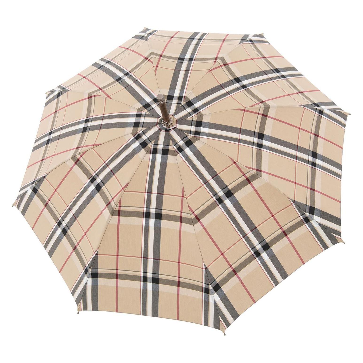 Doppler Manufaktur, Unisex, Regenschirm, Kastanie Zürs, Mehrfarbig, Beige