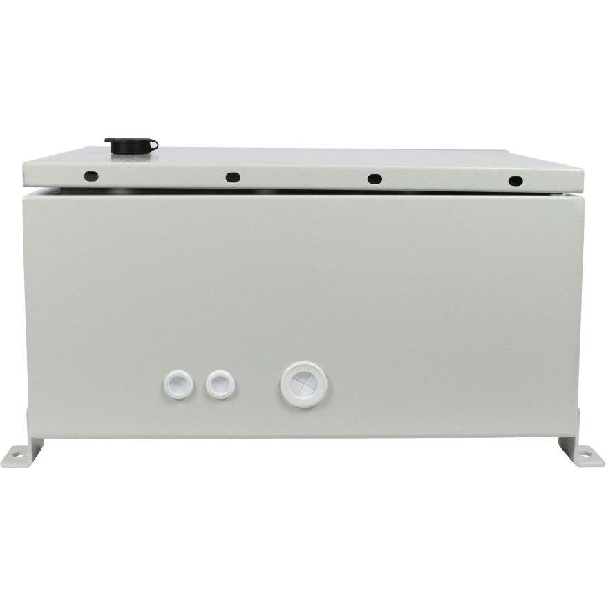 Allnet DIN-RAIL Wandgehäuse, T223mm, Lichtgrau, IP55, SO-DIN-Serie, Serverschrank, Grau
