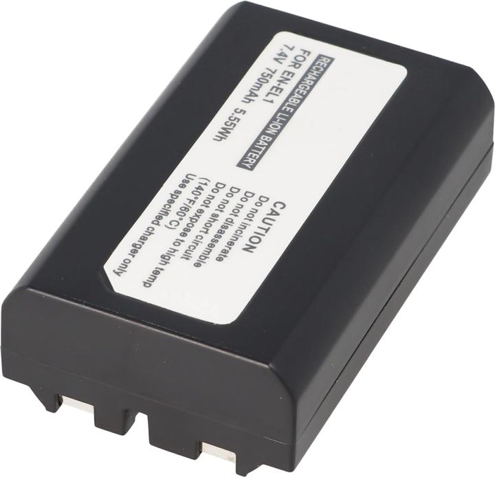 Actual product image AccuCell Akku Nikon EN-EL1, CoolPix 775, 8700, E880 (Camera battery)
