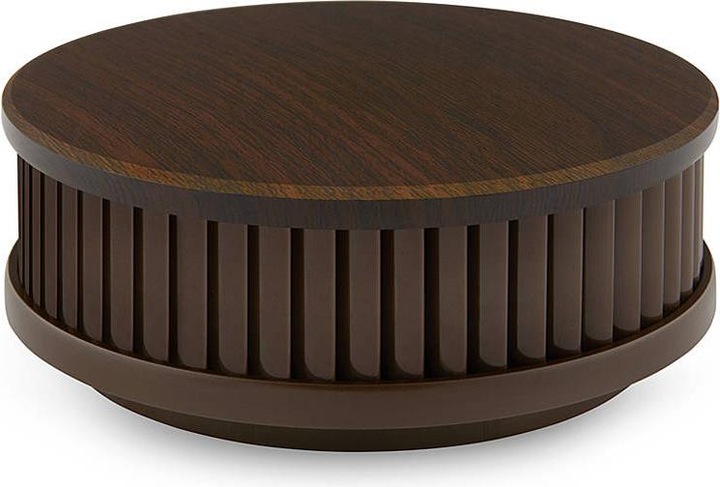 Pyrexx PX-1C radio smoke detector wood optics dark