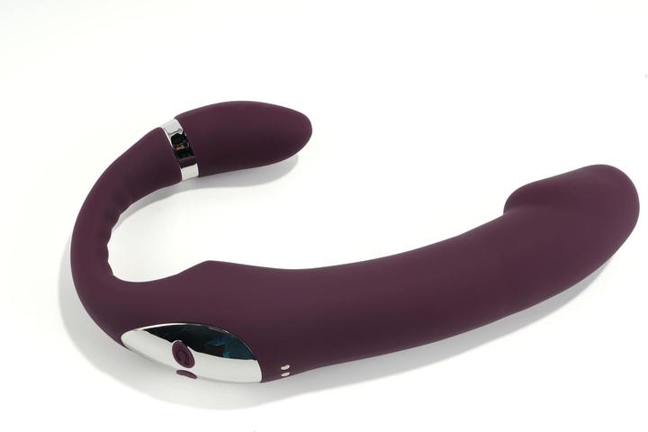 Produktbild Tracy's Dog Doppelendiger Dildo Vibrator C Form