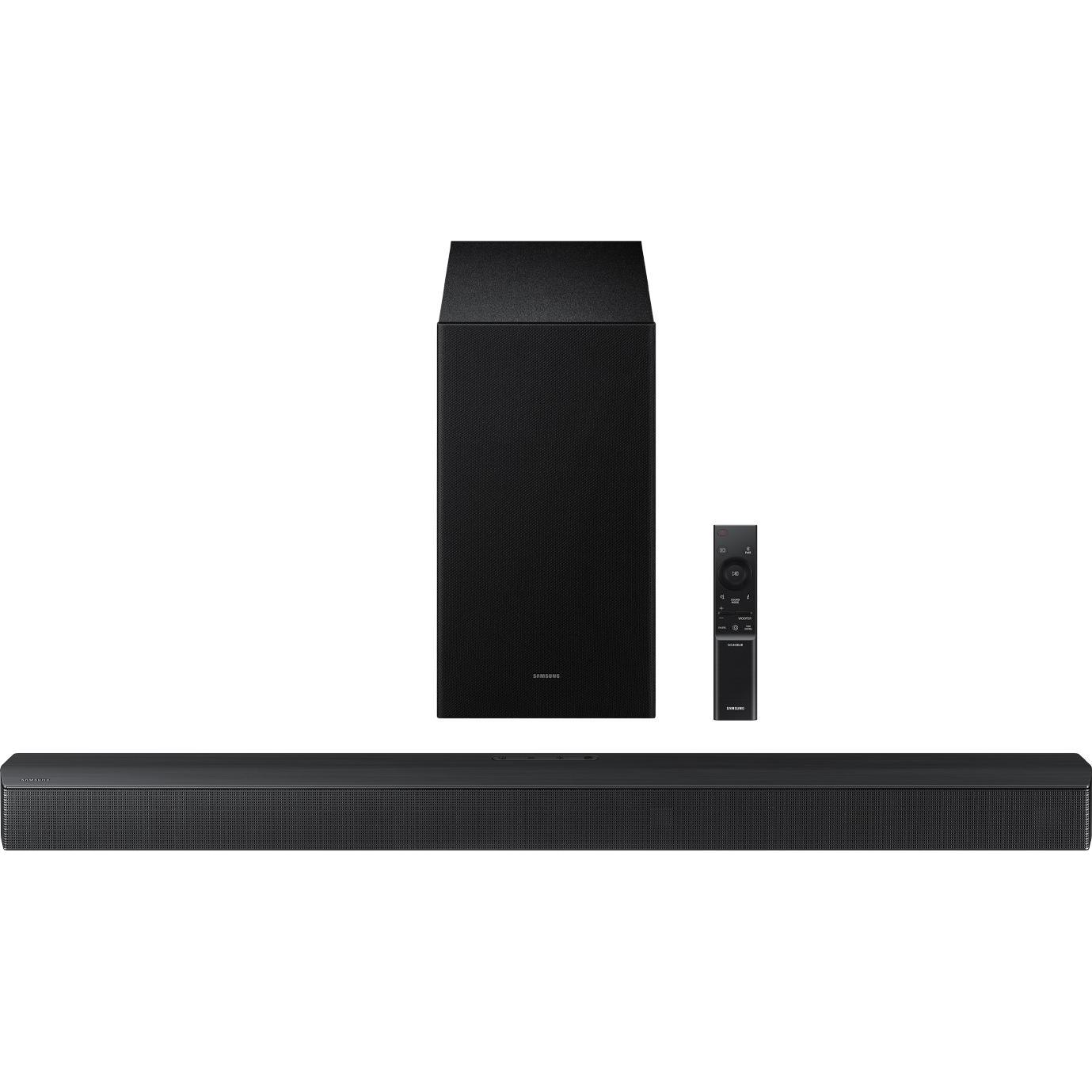 Samsung Soundbar HW-B650F/ZF, Audio 3.1 canali, Wireless Dolby 5.1ch, 2025 (370 W, 3.1 canali), Soundbar, Nero