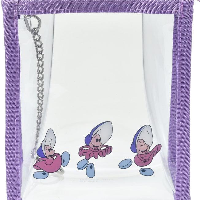 Immagine prodotto Disney Young Oyster con moschettone trasparente - Borsa per cosmetici