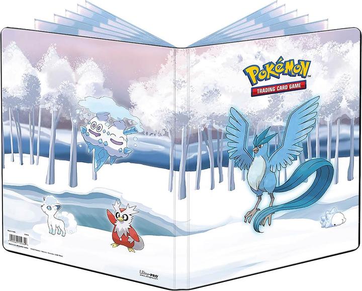 Actual product image Ultra Pro Pokémon Frosted Forest Pocket Portfolio