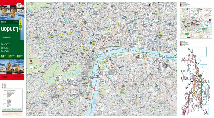 Produktbild London, Stadtplan 1:10.000, freytag & berndt