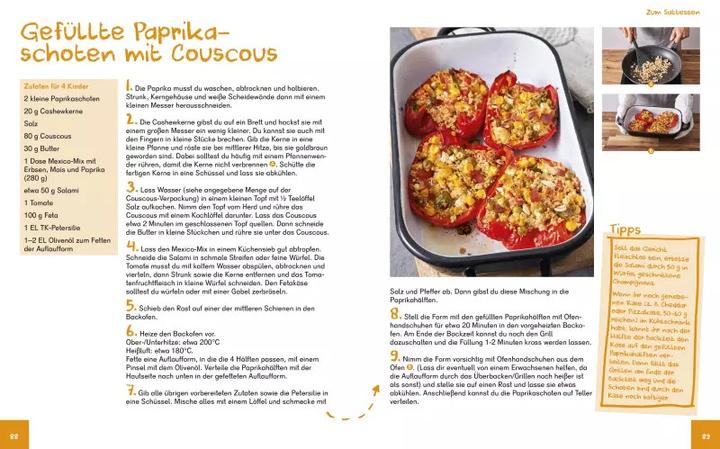 Actual product image Dr. Oetker Das Schulkochbuch für Kinder (German, Dr. Oetker, 2020)