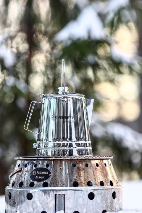 Actual product image Petromax Percolator Perkomax le28 stainless steel