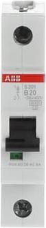 Immagine prodotto ABB S200 MCB 20A 1 polo tipo B 6kA
