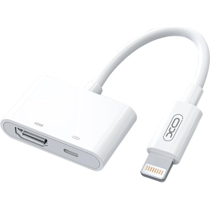 xO Adattatore video da Lightning a HDMI / Lightning HUB005, bianco, Docking station + Hub USB