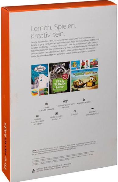 Image du produit Amazon Fire HD 10 Kids (WLAN uniquement, 10.10", 32 Go, Pink)