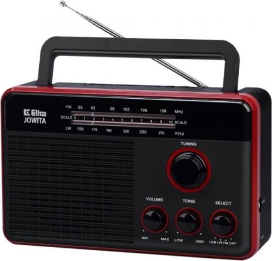 Elta Radio Jowita USB nero (LW, AM, FM)