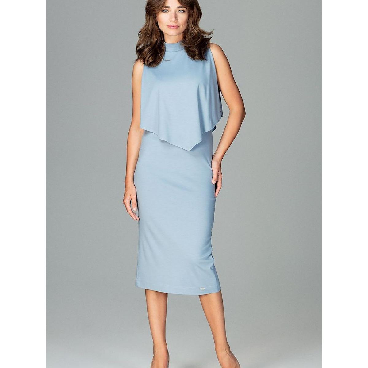 Lenitif, Damen, Kleider, Cocktailkleid, Blau, (M)