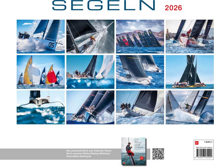 Produktbild Segeln 2026 (56 x 46 cm)