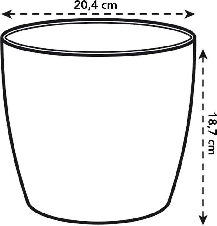 Actual product image Elho Brussels (20 x 19 cm)