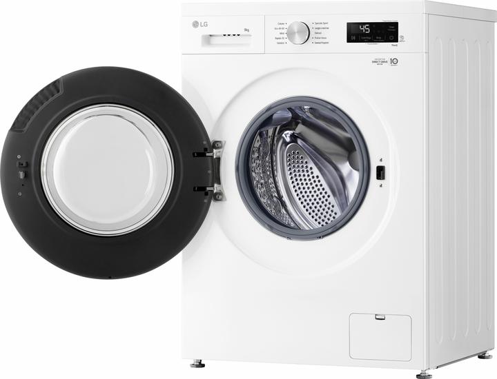 Produktbild LG F4NX1009NWB Waschmaschine 9 kg Klasse A (9 kg, Links)