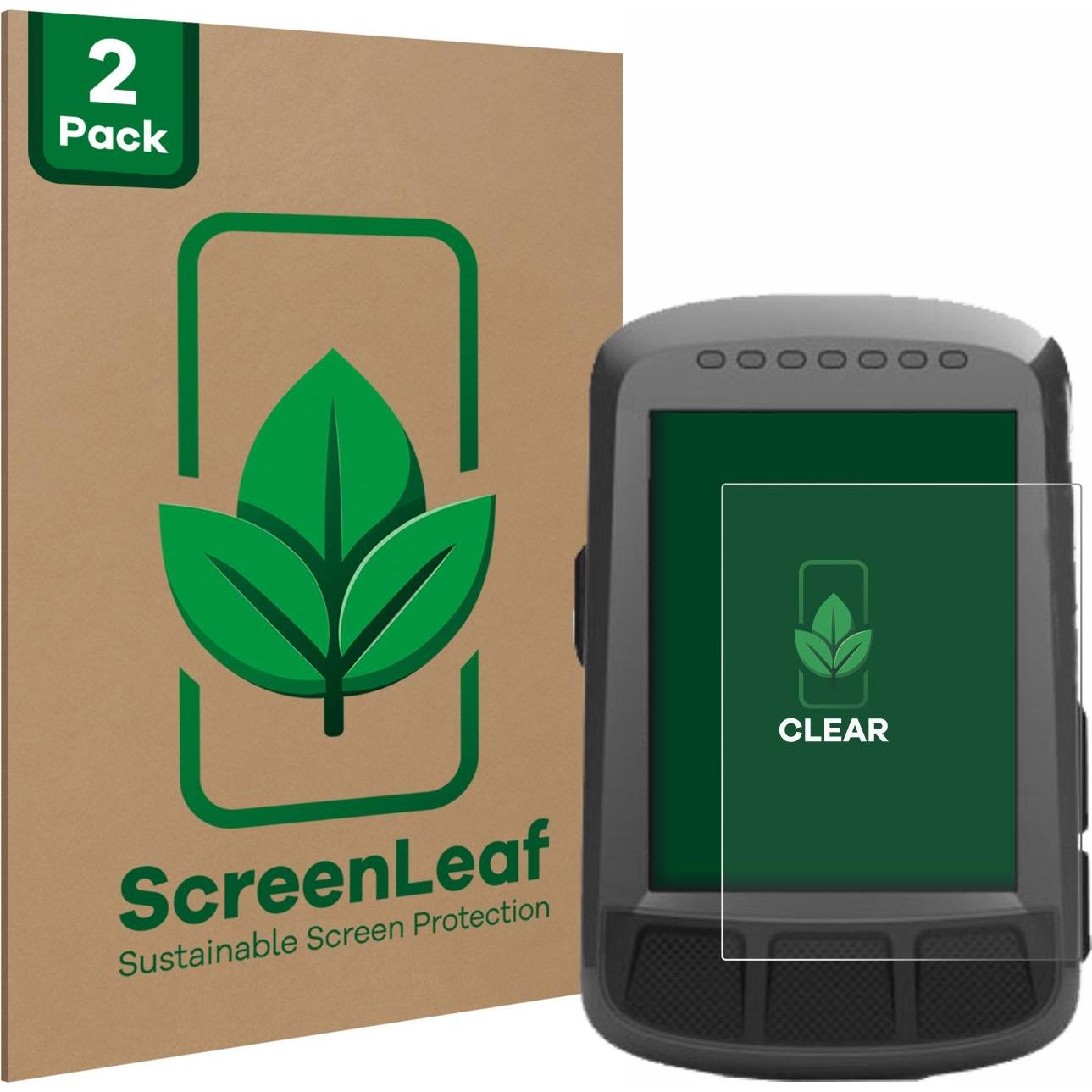 ScreenLeaf, Fahrzeug Navigation Zubehör, Schutzfolie nachhaltiger Displayschutz Displayschutzfolie Folie Klar Transparen...