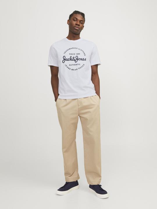 Actual product image Jack & Jones 5-pack Printed Round Neck T-shirt T-shirt (M)