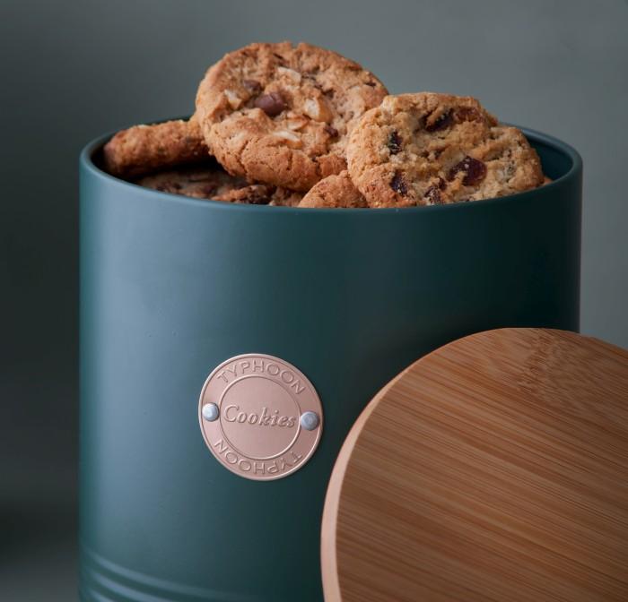 Actual product image Typhoon 1400.032 Living Cookie Jar Storage, Steel, Bamboo, 3.4 litres (3.40 l)