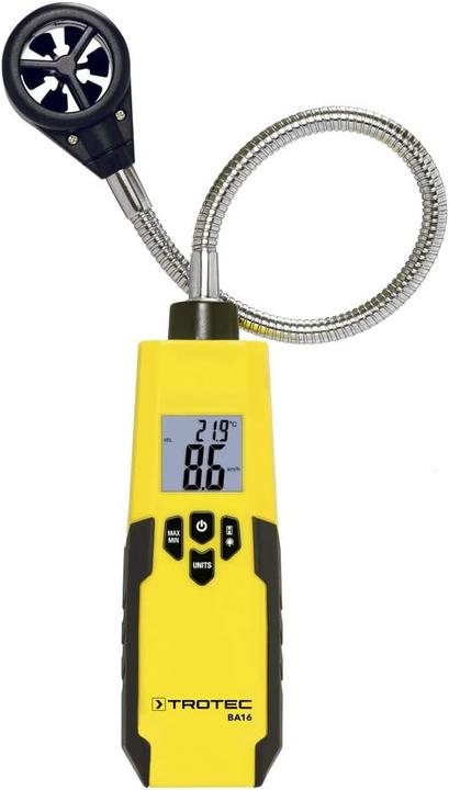 Trotec Anemometer BA16 (1-30 m/s)