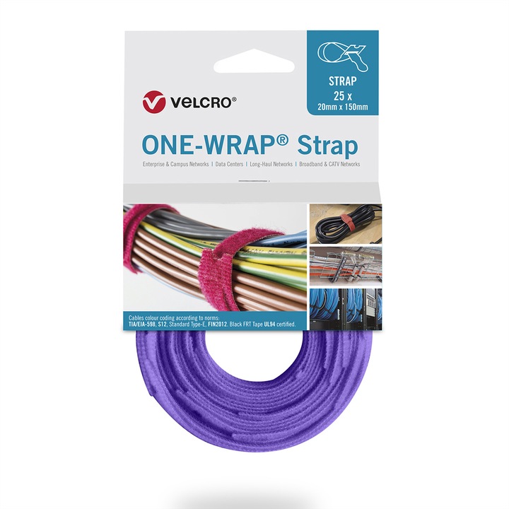 Immagine prodotto Velcro brand Fascetta professionale di marca (Fascette in velcro, 150 mm, 25 pz.)
