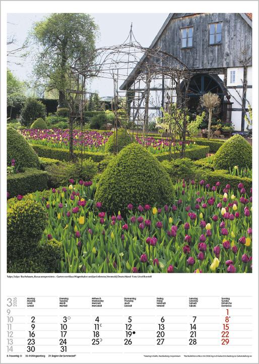 Actual product image Gartenträume 2026 (30 x 42 cm)