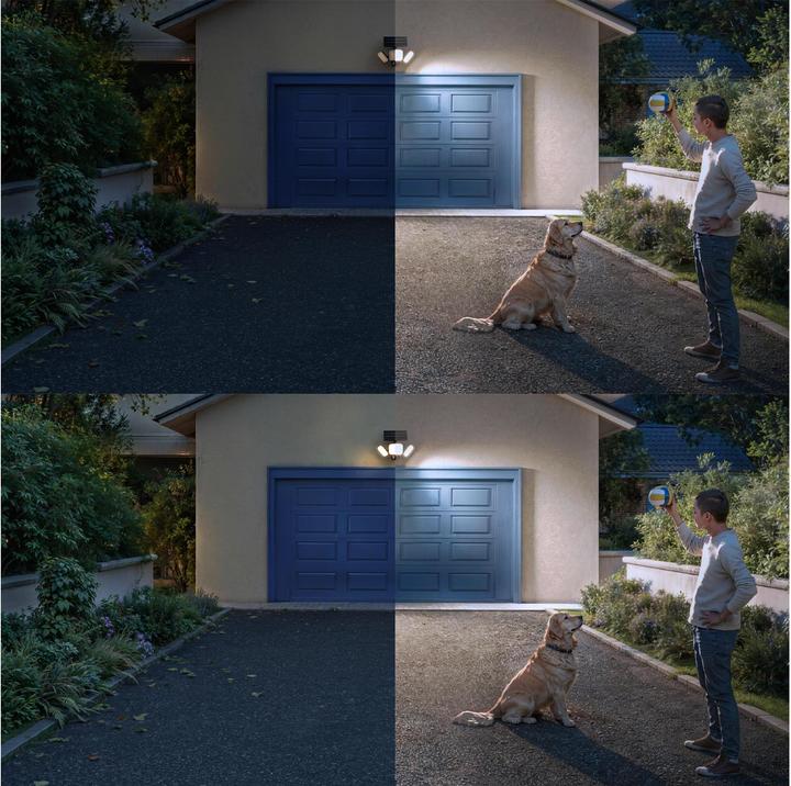 Actual product image Philips Outdoor Ultra-Efficient Solar Zyren (4000 lm, IP65)