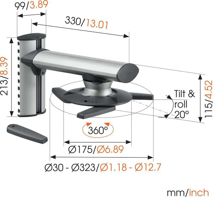 Produktbild Vogels Epw 6565 (Wand)