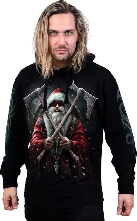 Immagine prodotto Spiral Sleigher Felpa con Cappuccio Adulto Unisex (S)
