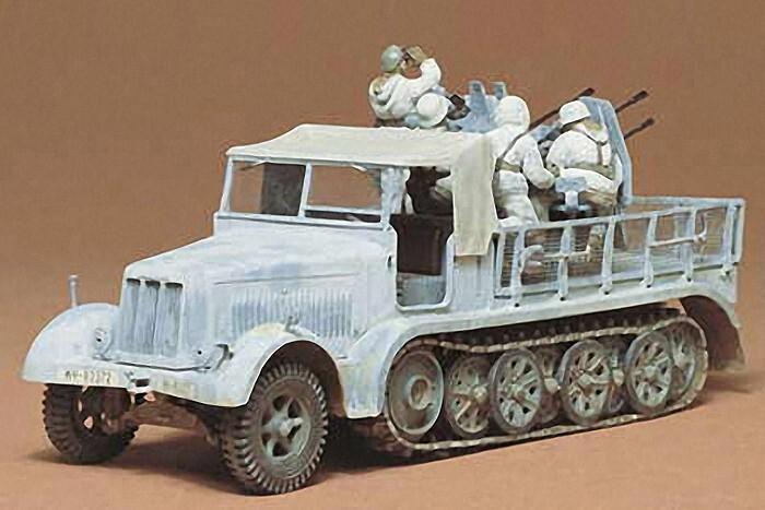 Produktbild Tamiya WWII Dt.Halbkette m.Vierl-Flak (5) 1:35