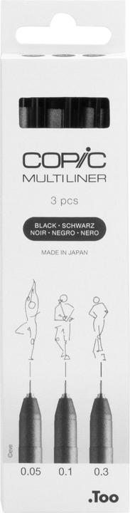 Immagine prodotto Copic Multiliner (Nero, 3x)
