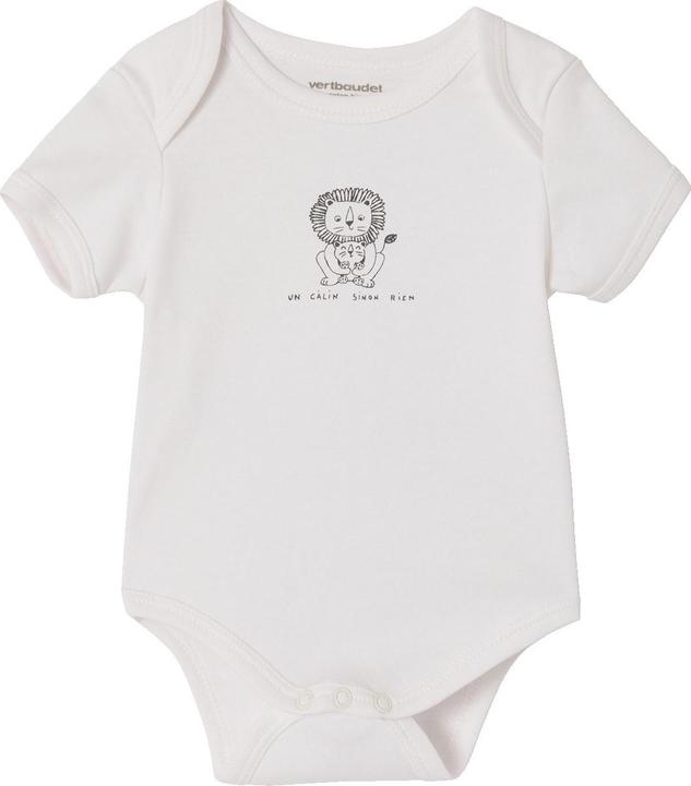 Image du produit Vertbaudet 5er-Pack Baby Kurzarm-Bodys aus Bio-Baumwolle BASIC (56)