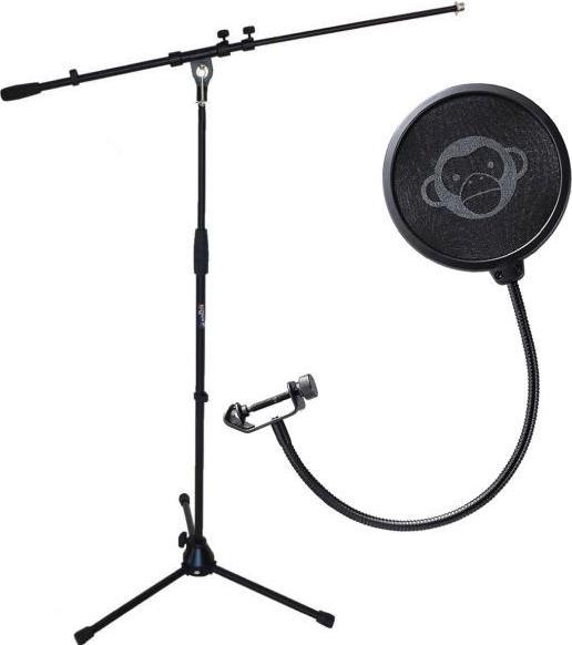 Monkey Banana Monkey Popschutz mit Mikrofonständer