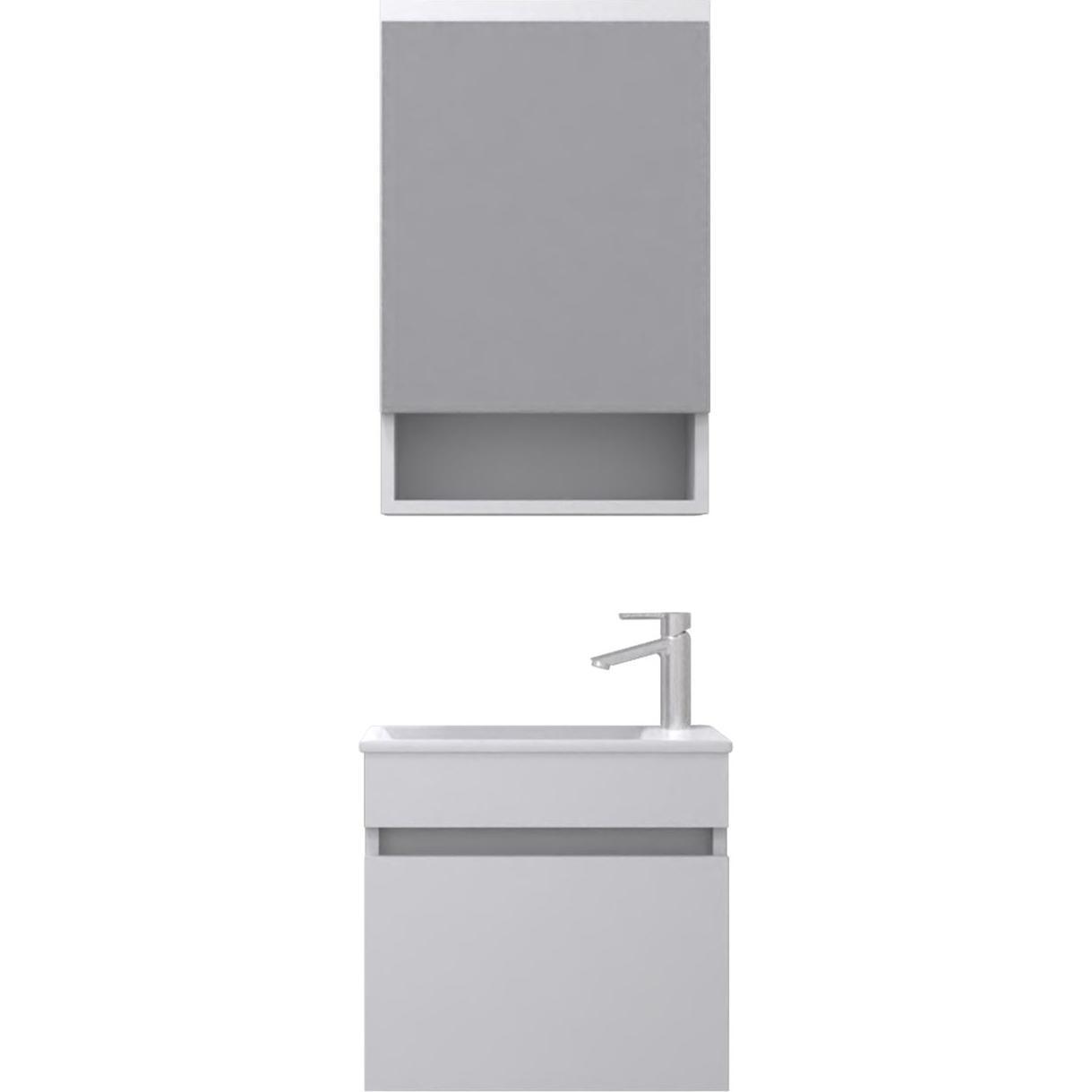Homitis, Set mobili da bagno, Pıccolo 50 Bathroom Furniture Set (2 Pieces)