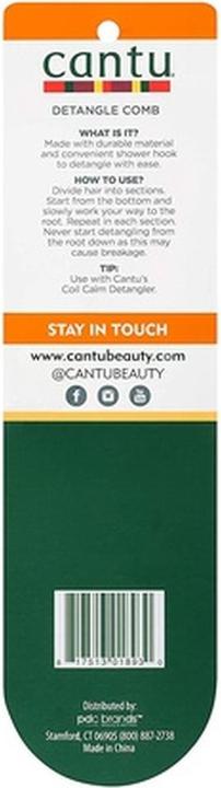 Actual product image Cantu Robust Detangling Comb