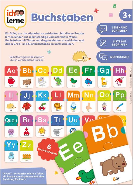 Actual product image Jumbo I learn letters (German, 2 - 5 years)