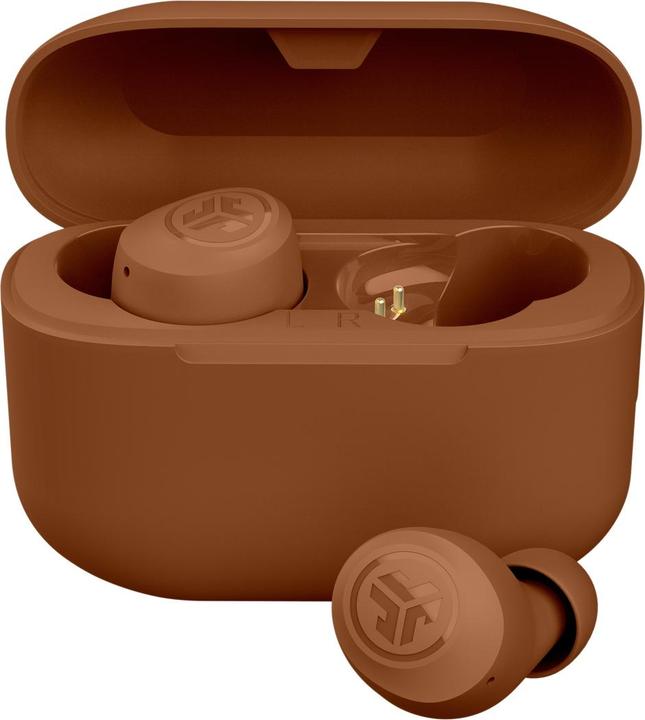 Produktbild JLab Audio JLab Go Air Tones Pantone 1615 C In-Ear True Wireless Kopfhörer 32h Stunden Spielzeit, Integriertes (32 h, Kabellos)