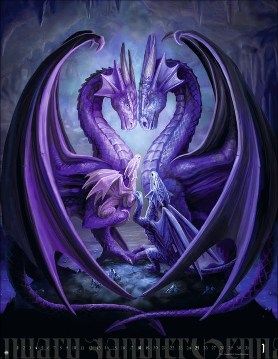 Immagine prodotto Anne Stokes: Mystic World Posterkalender 2026 (34 x 44 cm)