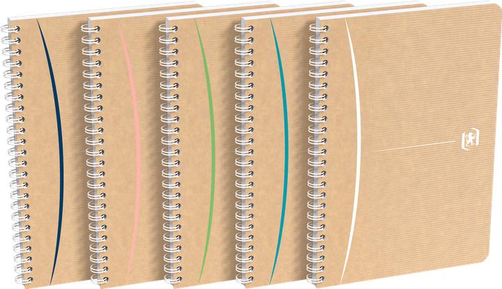 Actual product image Oxford Touareg spiral notebook (A5, Checked, Soft cover)