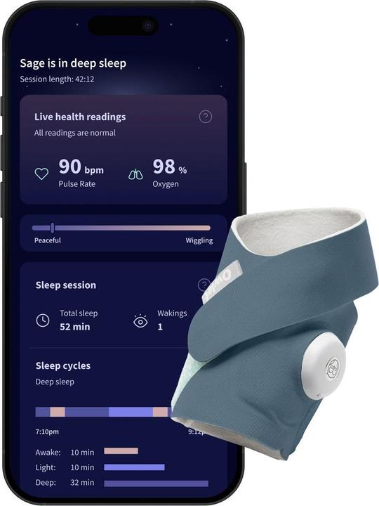 Image du produit Owlet Chaussette de rêve (Babyphone Audio)